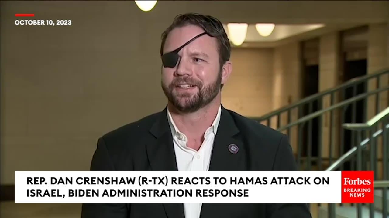 Dan Crenshaw Rips Biden's 'Very Mealy-Mouthed Press Statement' About Israel