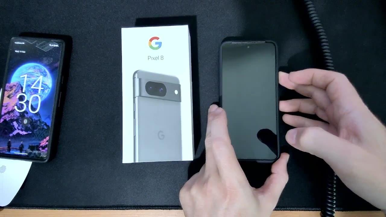 Pixel 8 Unboxing - Pixel 7 reference