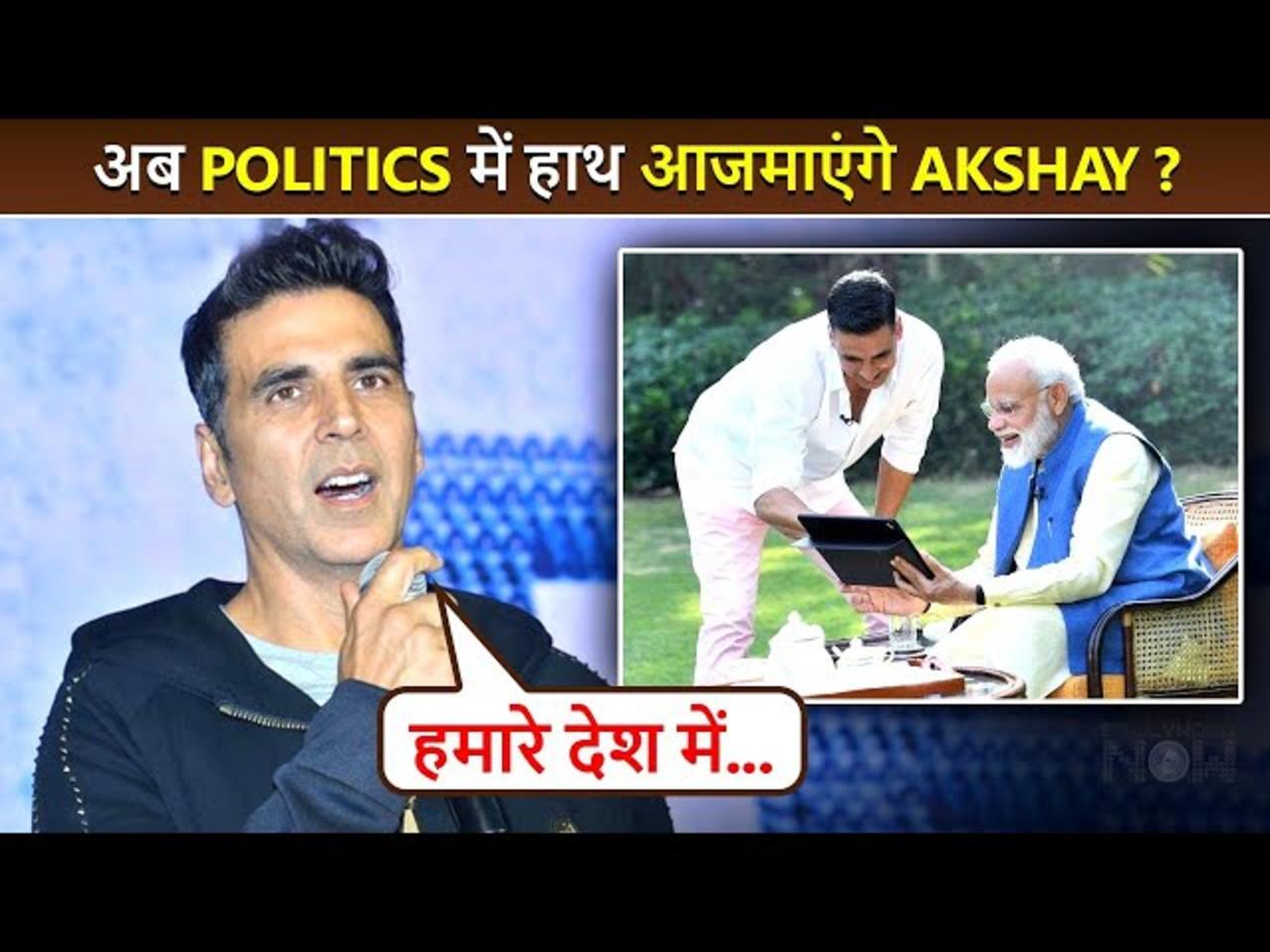 Akshay Kumar's Shocking Reaction on Joining Politics