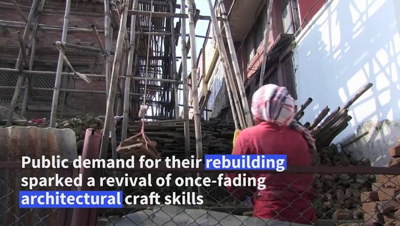 Nepal quake sparks revival of traditional craft skills