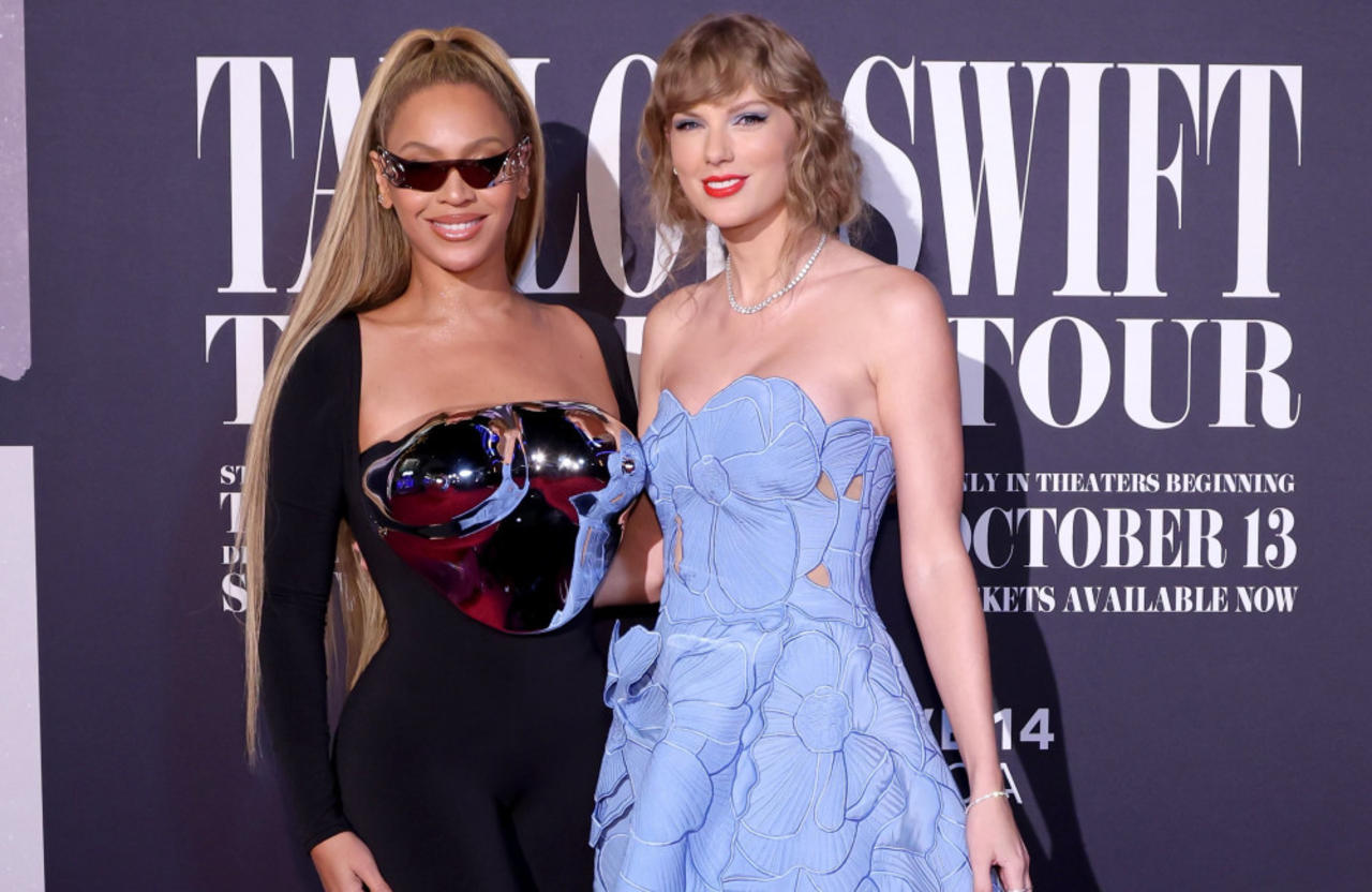 Taylor Swift was overjoyed to see Beyonce at Eras premiere