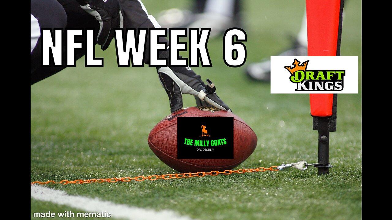 Football Polls + DEN/KC TNF Crystal Ball + NFL Week 6 Slate Night - DFS and Football
