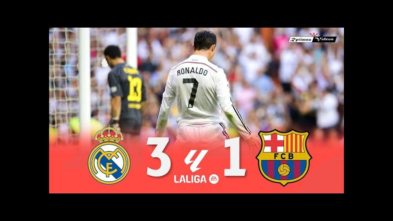 Real Madrid 3 x 1 Barcelona ● La Liga 14/15 Extended Goals & Highlights HD