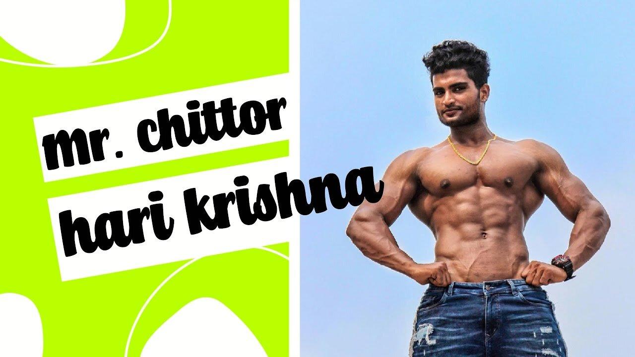 mr.chittoor  youngest bodybuilder of Andhra Mr. aisa Hari krishna