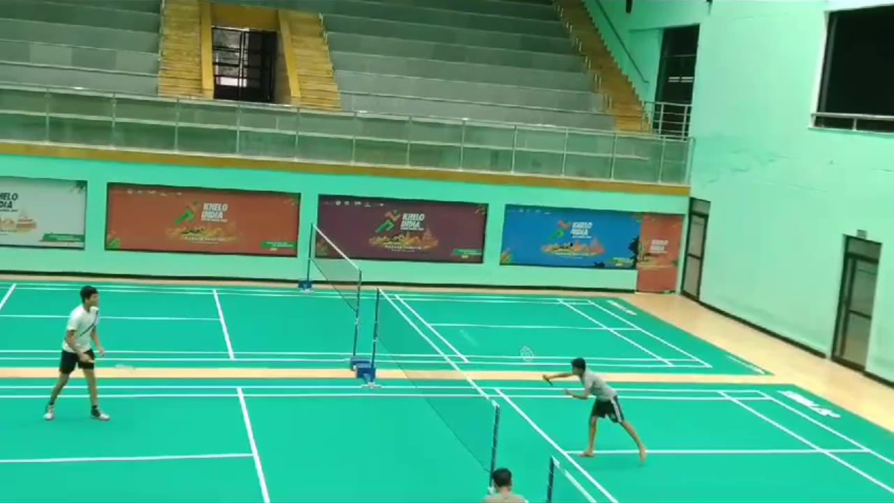 Badminton playing in gwalior