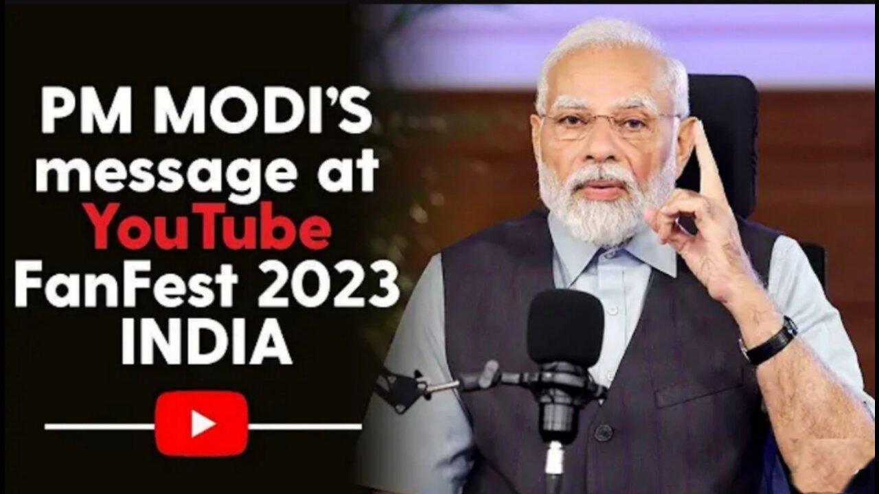 PM Narendra Modi's YouTube Journey : 15 Years of Global Impact | YouTube Fanfest India 2023