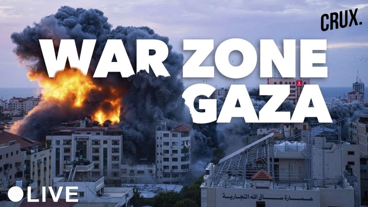 Gaza Airstrikes LIVE | Israel Struggles To Stamp Out Hamas, Both Sides Take Hostages | Palestine War