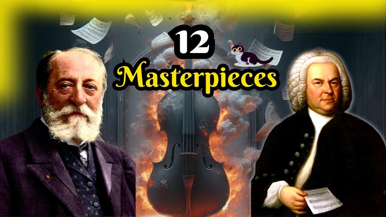 12 Classical Cello Masterpieces by Bach, Beethoven, Saint-Saëns, Vivaldi... plus more!