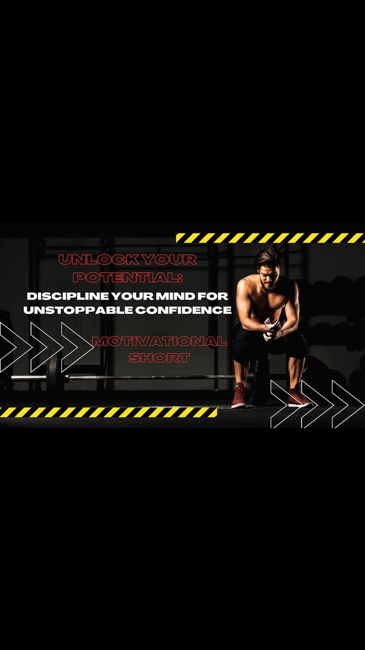 "Unlock Your Potential: Discipline Your Mind for Unstoppable Confidence | Motivational Short"