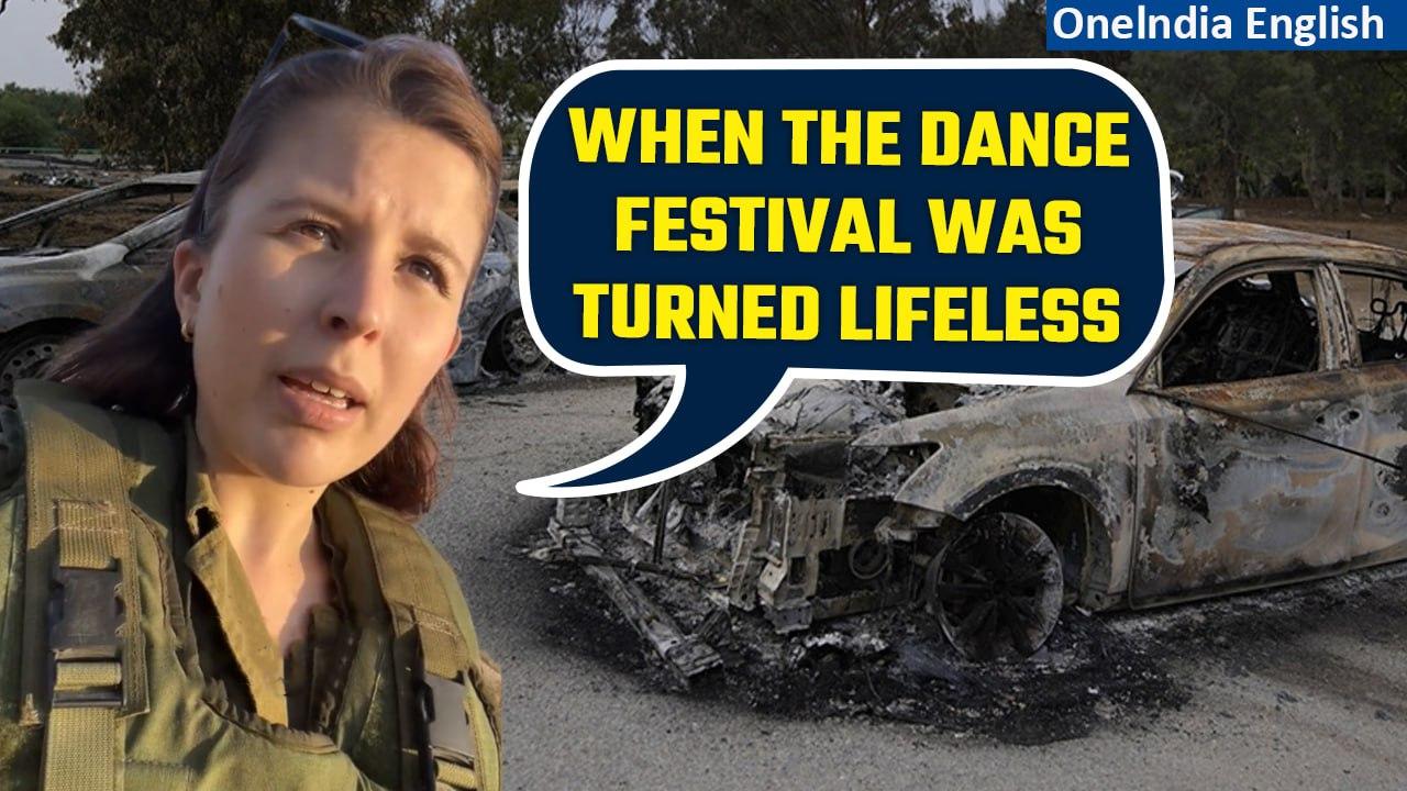 Israel-Gaza War: IDF video shows aftermath of Hamas attack on Supernova Music Fest | Oneindia News