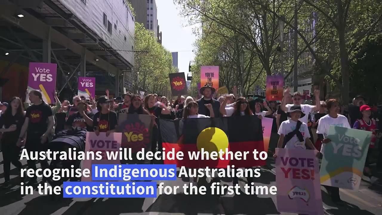 Australians to vote in landmark Indigenous rights referendum