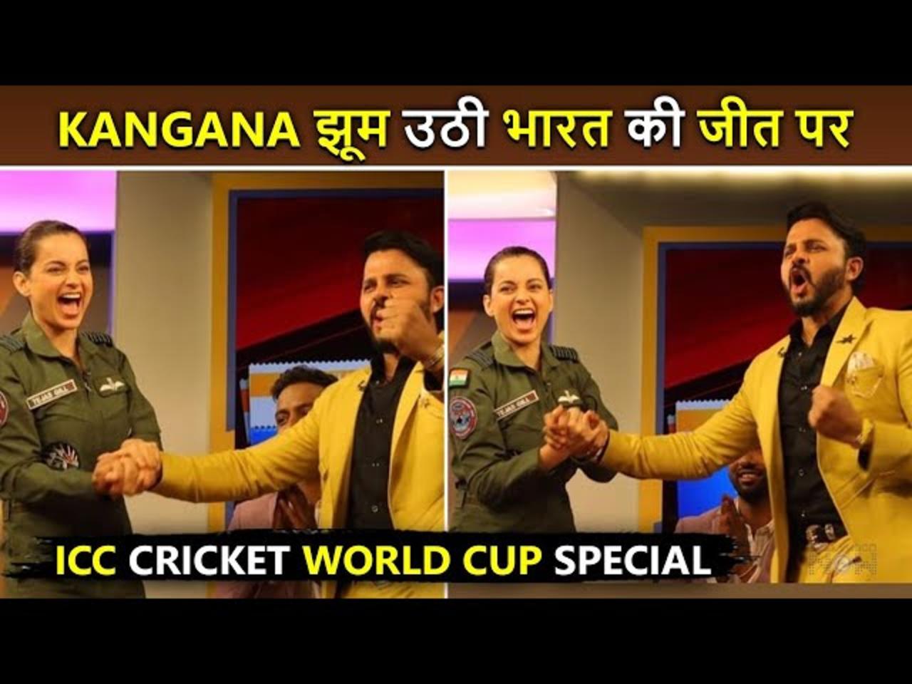 Kangana Ranaut's Happiness Knows No Bounds After India's Victory ICC Cricket World Cup 2023