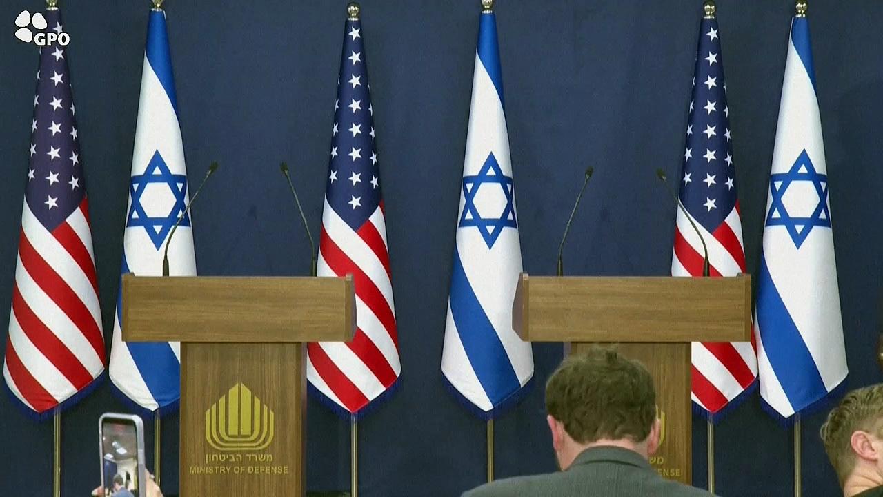'The United States has Israel's back' says US Defense Secretary