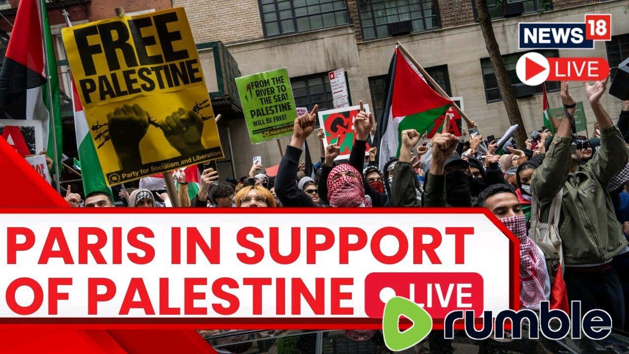 Israel Vs Hamas Day 6 LIVE | Israel Palestine Live Coverage | Pro Palestine Protest In Paris LIVE