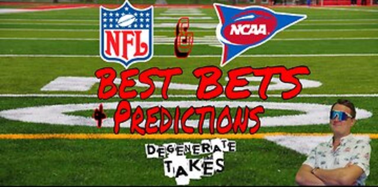 NFL Week 6 & College Football Week 7 Best Bets & Predictions