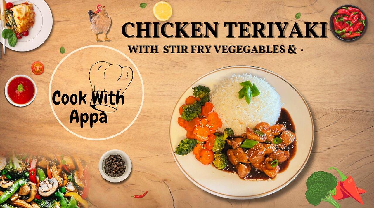 Chicken Teriyaki/How to cook Chicken Teriyaki/Easy Chicken Teriyaki Recipe/Chicken Teriyaki Stir Fry