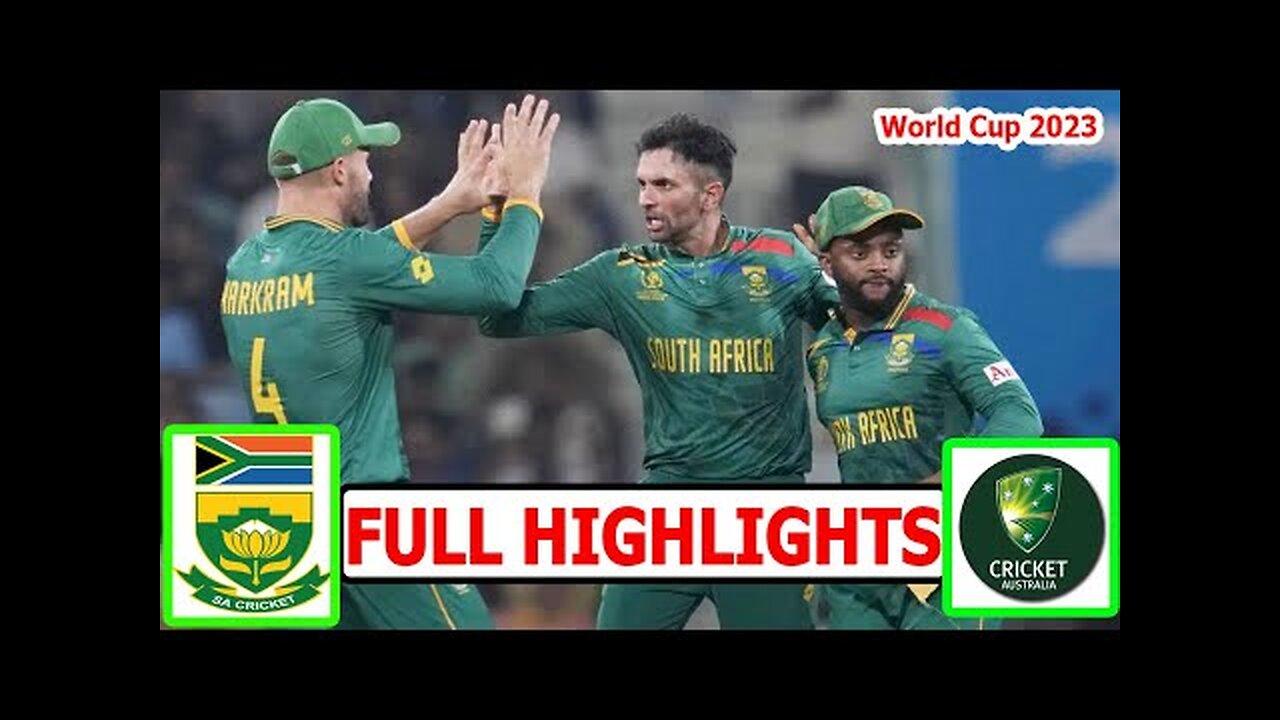 Full Highlights | Australia Vs South Africa ICC World Cup 2023 Match Highlights | Aus Vs Sa 20:50