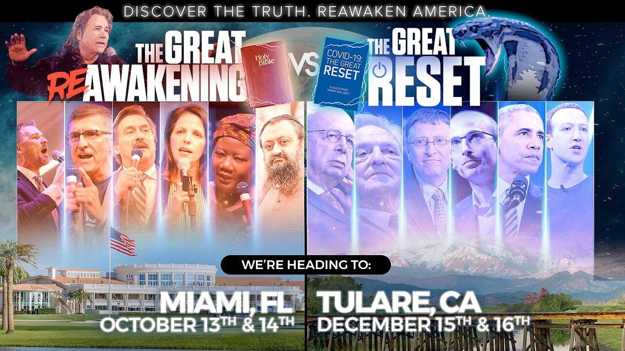 ReAwaken America Tour | October 13th & 14th 2023 | Trump Doral - Miami, Florida