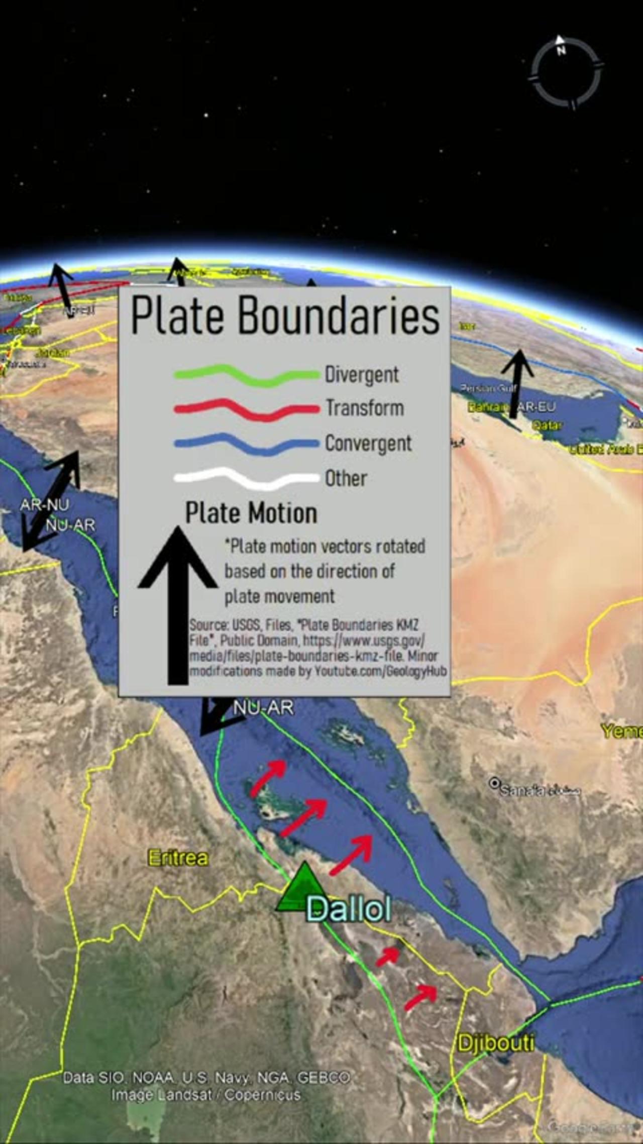 The Below Sea Level Land Volcanoes One News Page VIDEO
