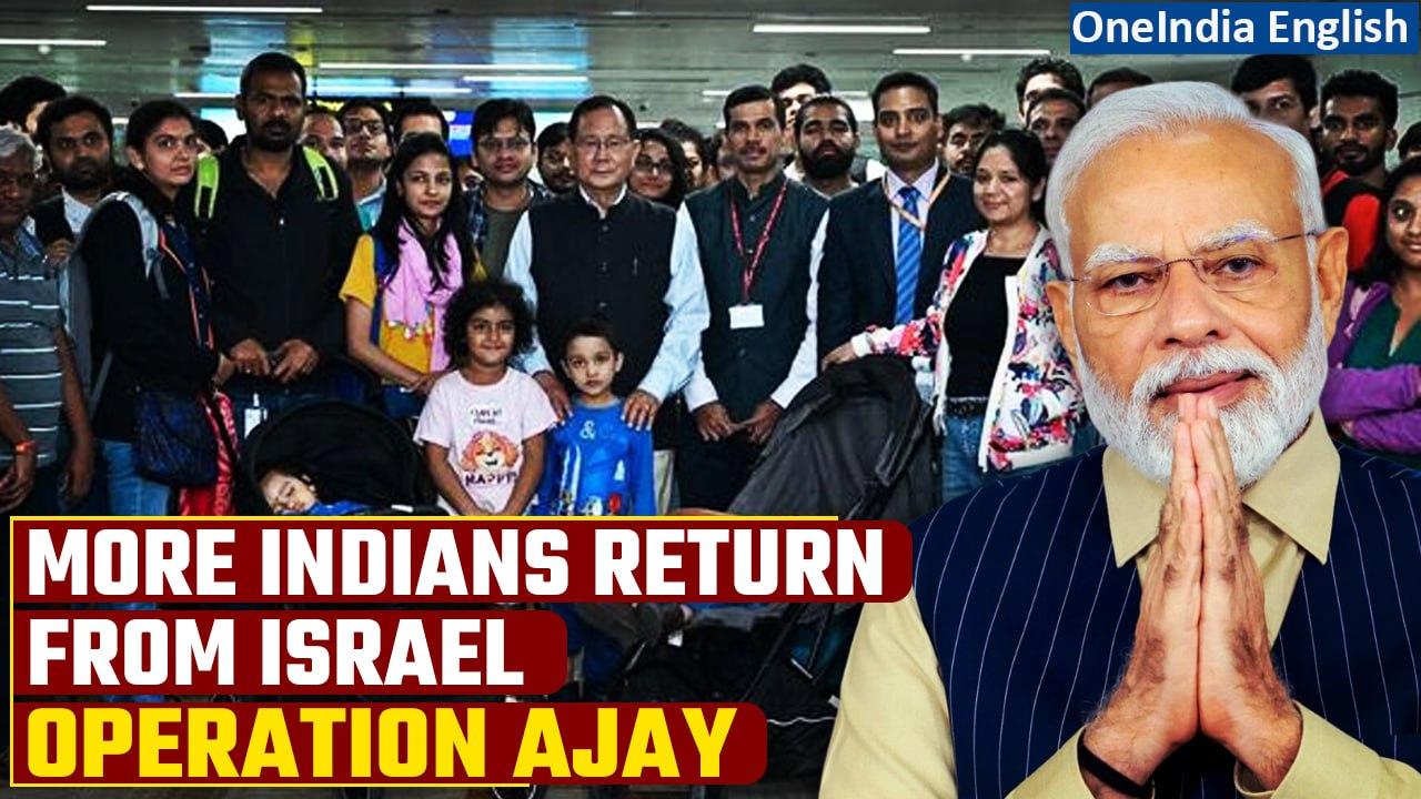 Operation Ajay Day 2 235 Indians back home safely from war-torn Israel  Oneindia News