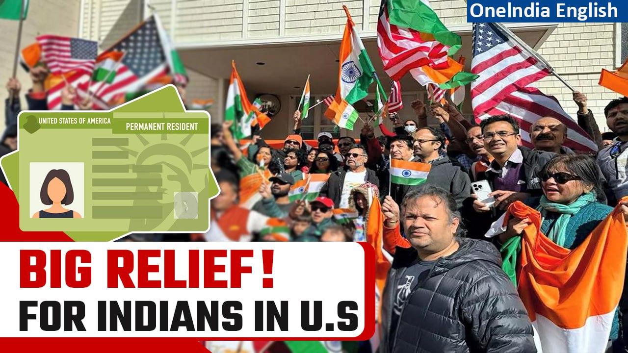 Game Changer for Tens of Thousands of Indians Awaiting Green Card in the USA | Oneindia News
