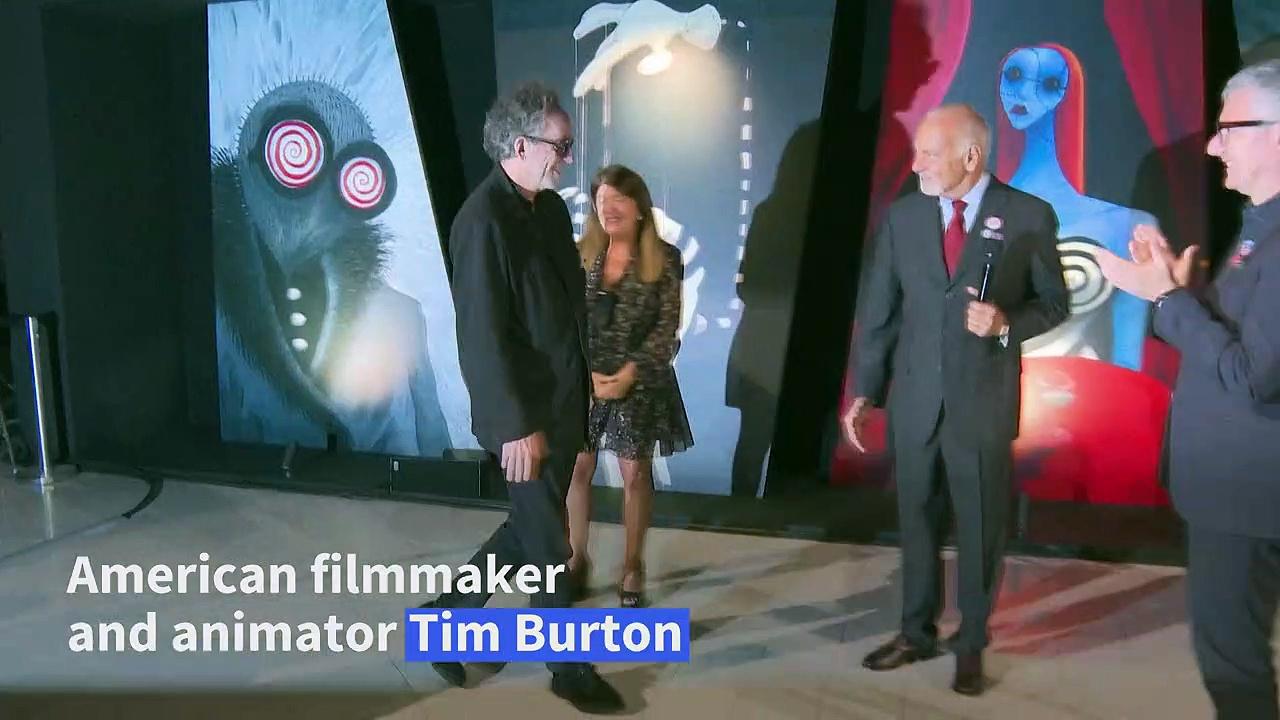 Tim Burton presents new and 'exciting' exhibition in Italy's Turin
