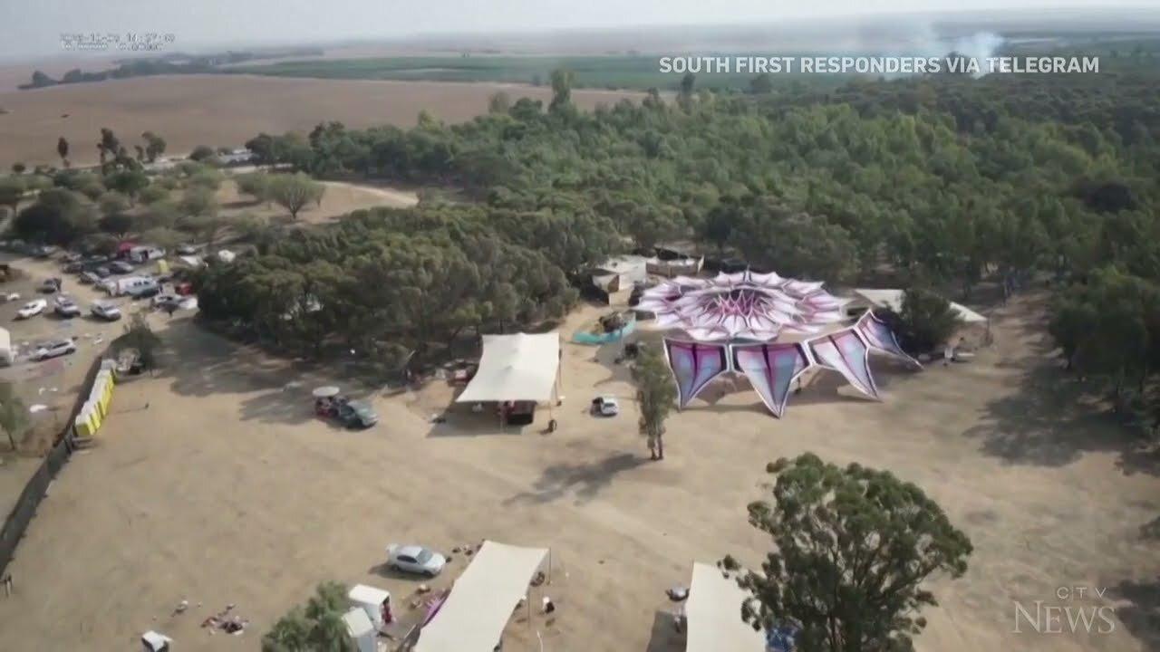 How Hamas trapped civilians at music festival