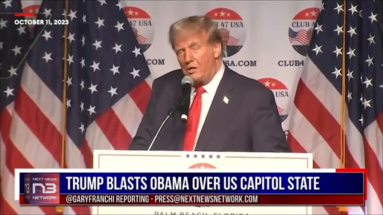 Trump Declares War on “Puppetmaster” Barack Hussein Obama After Capitol Destroyed