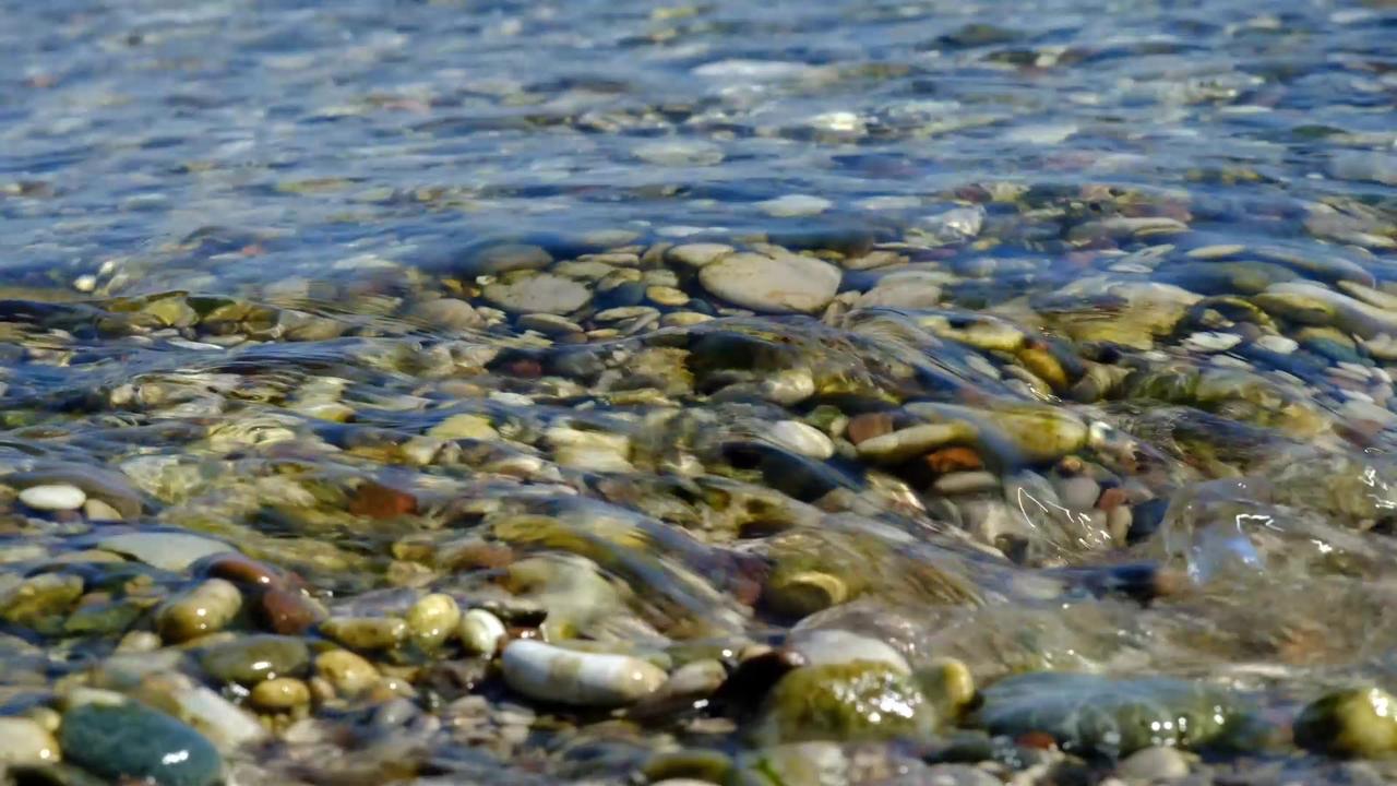 Relaxing River Flowing Sound- Ultra HD Nature Video -  Sleep/Study/Meditate