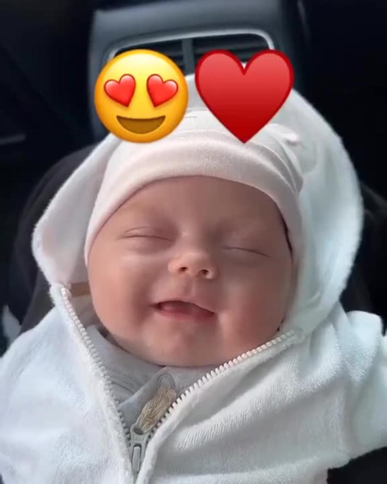 Joyful Moments: 6-Month-Old Baby's Infectious Smile Will Brighten Your Day!