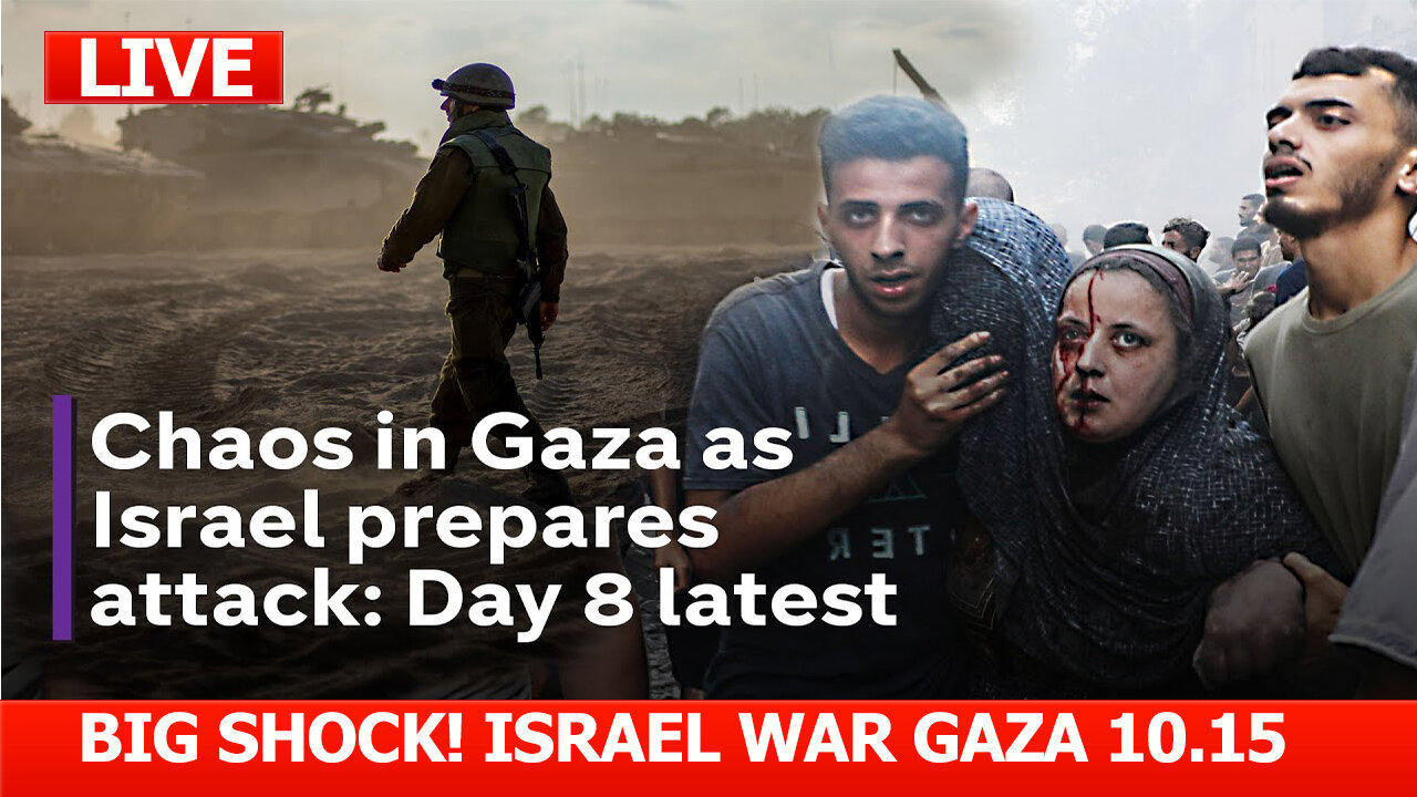BIG SHOCK! Israel forces prepare to strike Gaza from 'air, sea and land'