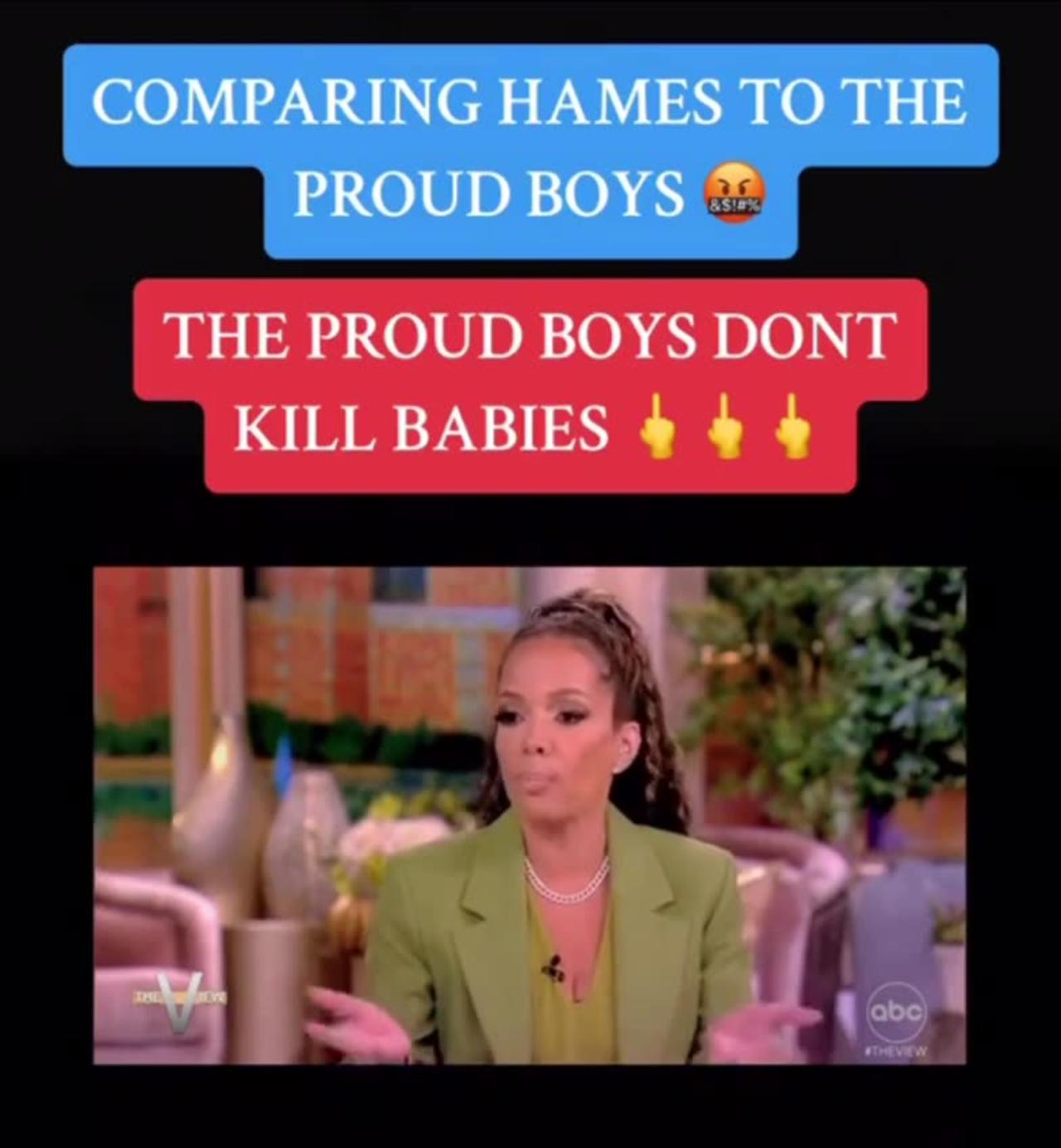 I Don't Recall The Proud Boys Ever Murdering Babies 🤔
