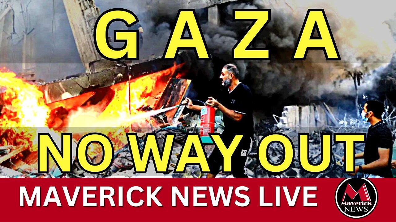 Maverick News Live Top Stories:  Thousands Flee Gaza ( Israel - Hamas War )