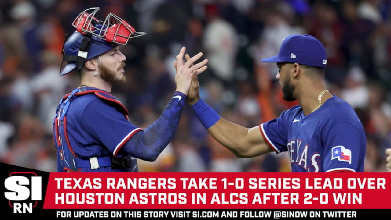 Rangers Take 1-0 Lead Over Astros