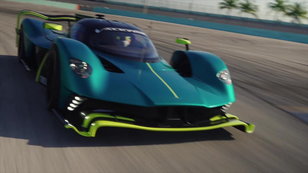 Aston Martin Valkyrie in Miami