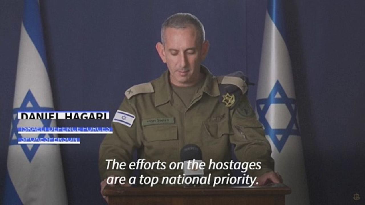 Israeli military confirms 199 hostages abducted by Hamas and warns Hezbollah not to act