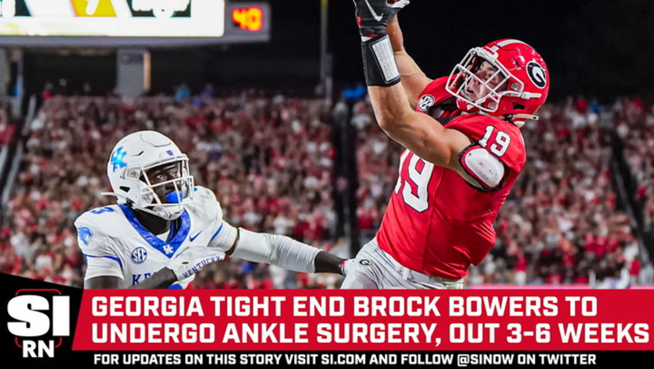 Georgia Tight End Brock Bowers to Undergo Ankle Surgery