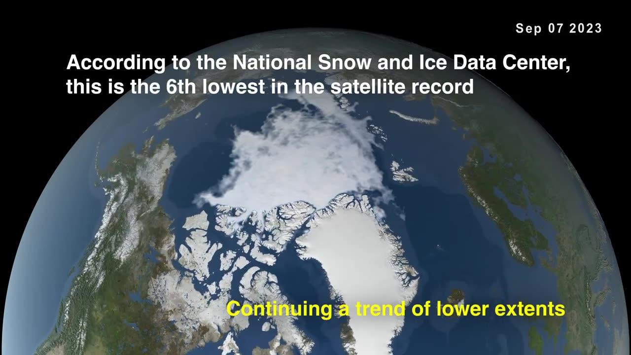 Arctic Sea Ice Minimum 2023