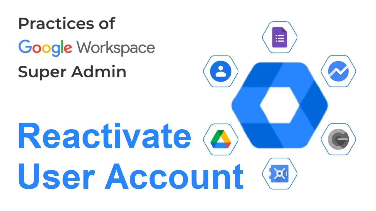 How to Reactivate Suspended User Account in Google Workspace | Google Admin FAQ | Google Admin Tips