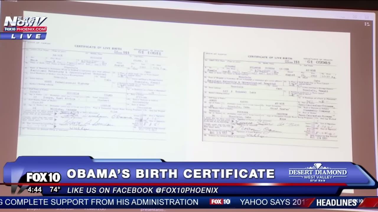 EVIDENCE: Obama’s Birth Certificate is fake!
