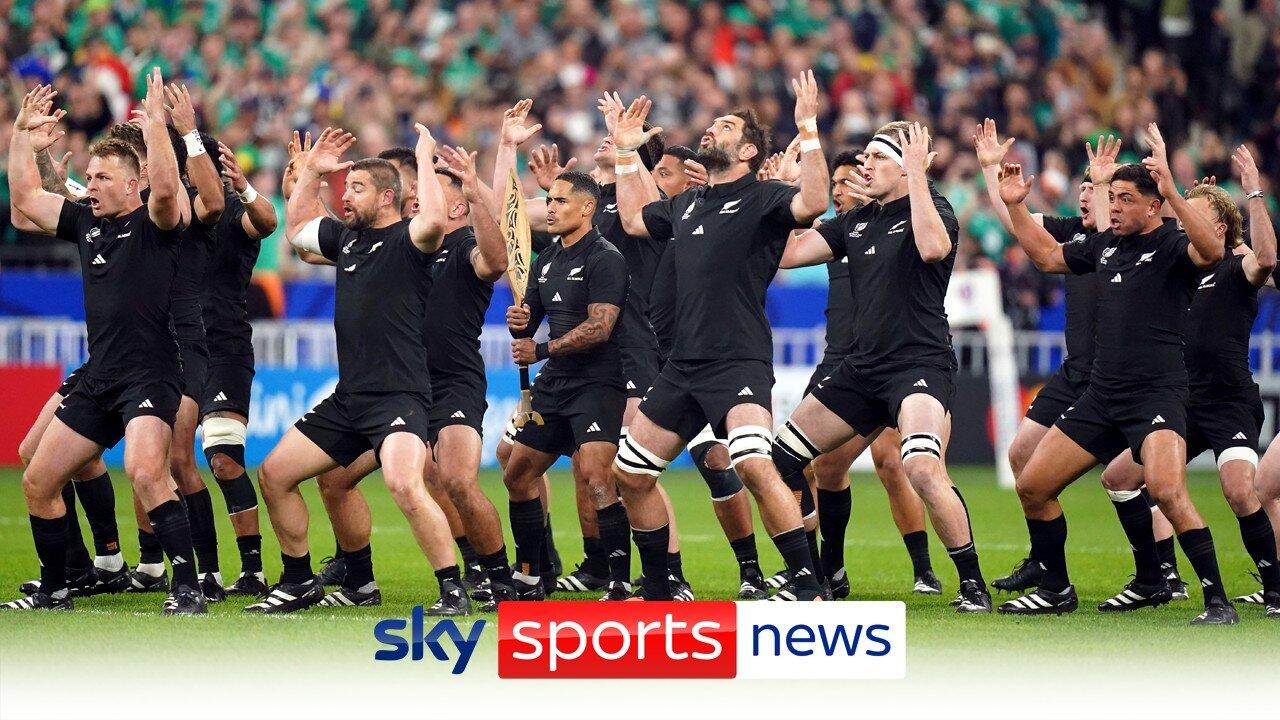 New Zealand beat Ireland in the Rugby World Cup quarter-finals