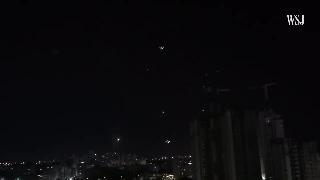 Watch: Israel’s Iron Dome Intercepts Wave of Rockets From Gaza