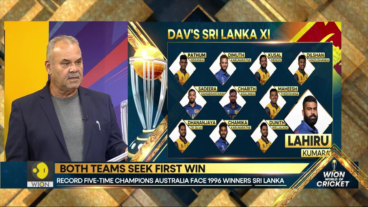 ICC World Cup 2023_ Australia and Sri Lanka chase first win _ WION World Of Cricket
