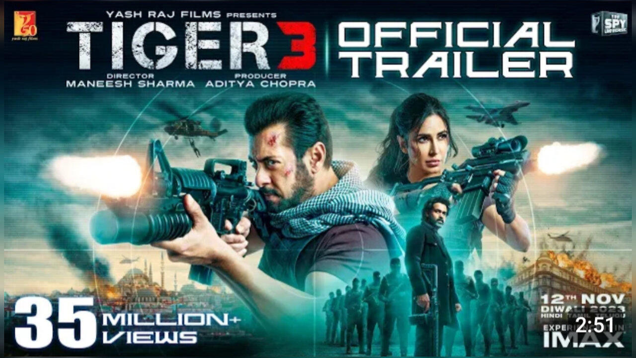 Tiger 3 Trailer | Salman Khan, Katrina Kaif, Emraan Hashmi