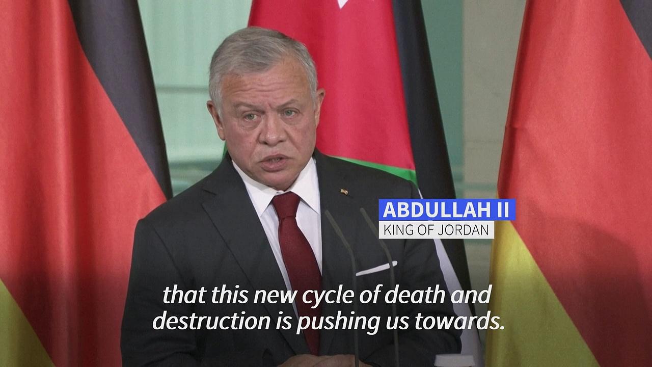 Jordanian King Abdullah II: Middle East 'on the brink of abyss'