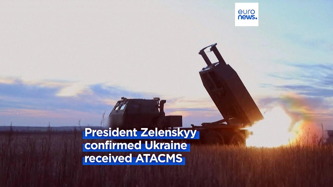 US-supplied ATACMS long-range missiles used for first time in attack by Ukrainian forces