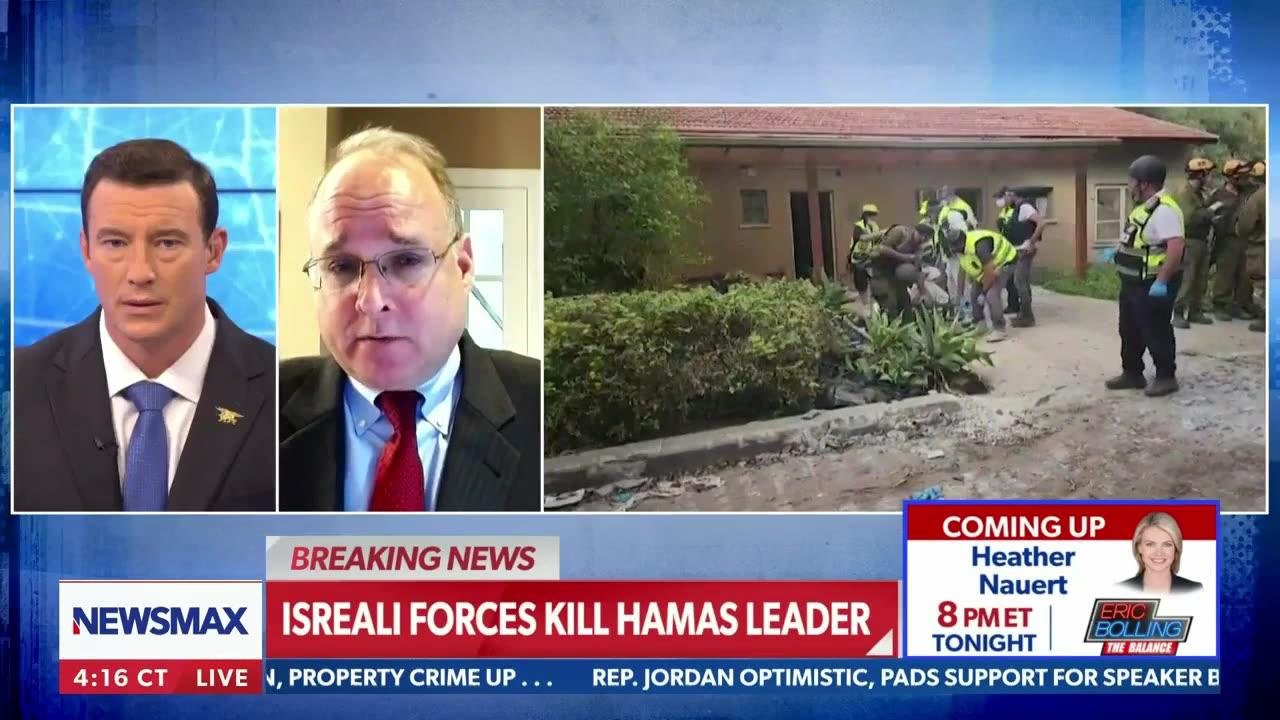 The Real Backers of Hamas |  Carl Higbee Newsmax TV