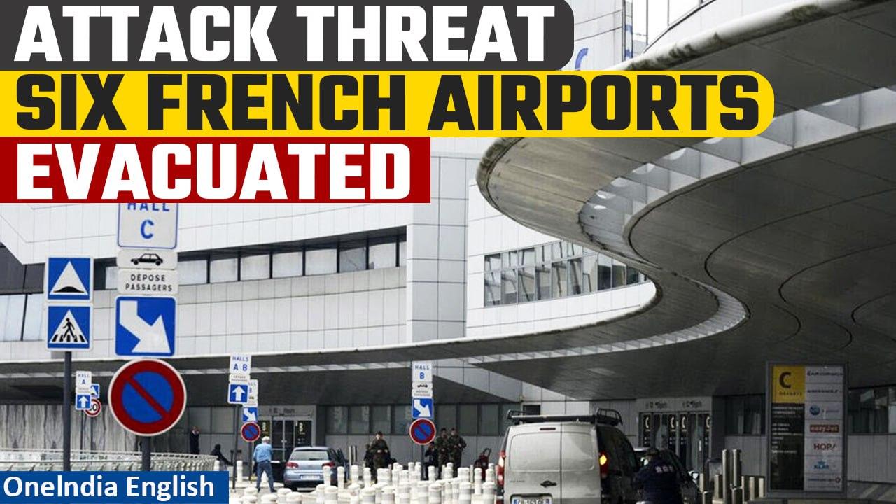 France airport alert: 6 airports evacuated after threat emails | Oneindia News
