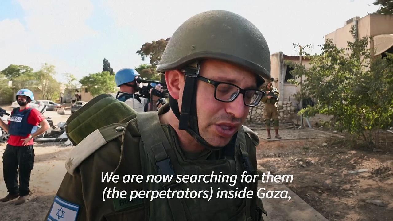 Israel's Kfar Aza kibbutz left in ruins after deadly Hamas attack