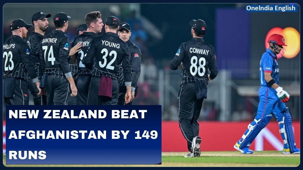 World Cup 2023: New Zealand's Commanding Victory Over Afghanistan| OneIndia